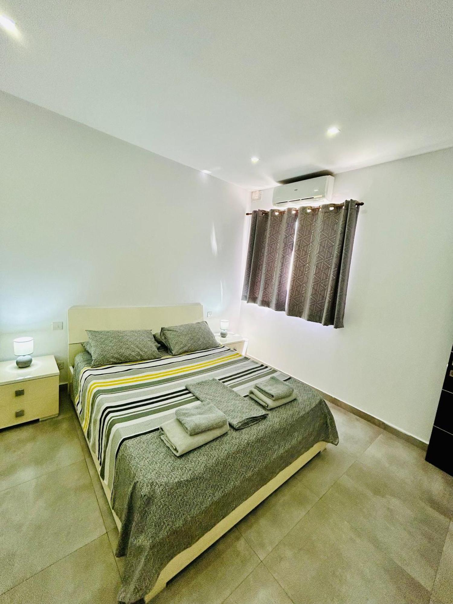 Cosy Seaside Apt, 200M From The Seafront Gzira Luaran gambar