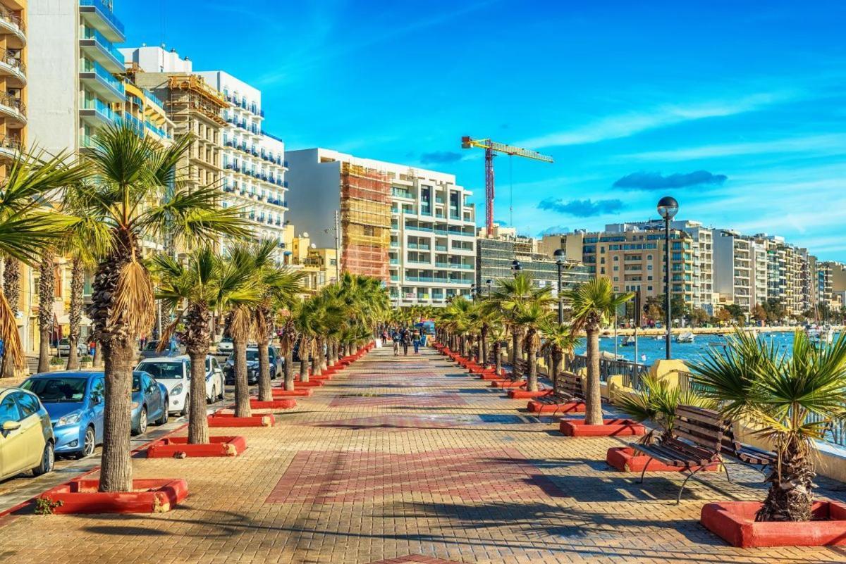 Cosy Seaside Apt, 200M From The Seafront Gzira Luaran gambar