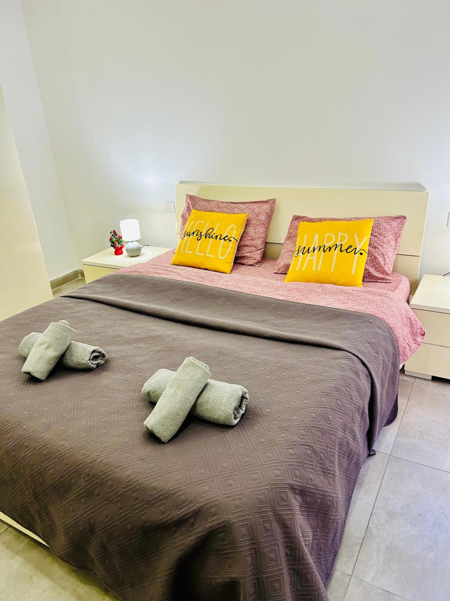 Cosy Seaside Apt, 200M From The Seafront Gzira Luaran gambar